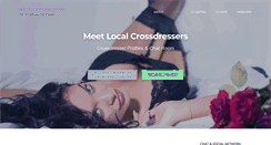 Desktop Screenshot of meet-crossdressers.com